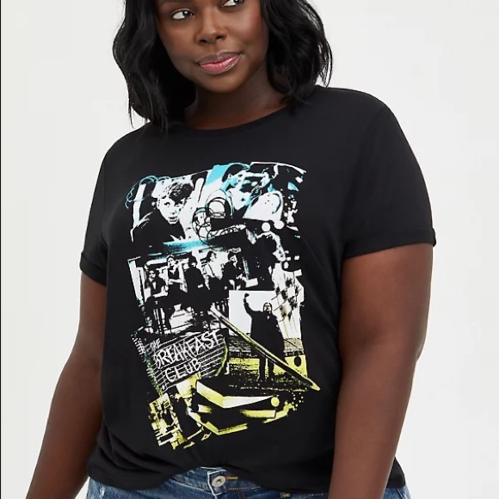 BNWT TORRID BREAKFAST CLUB PHOTO TEE